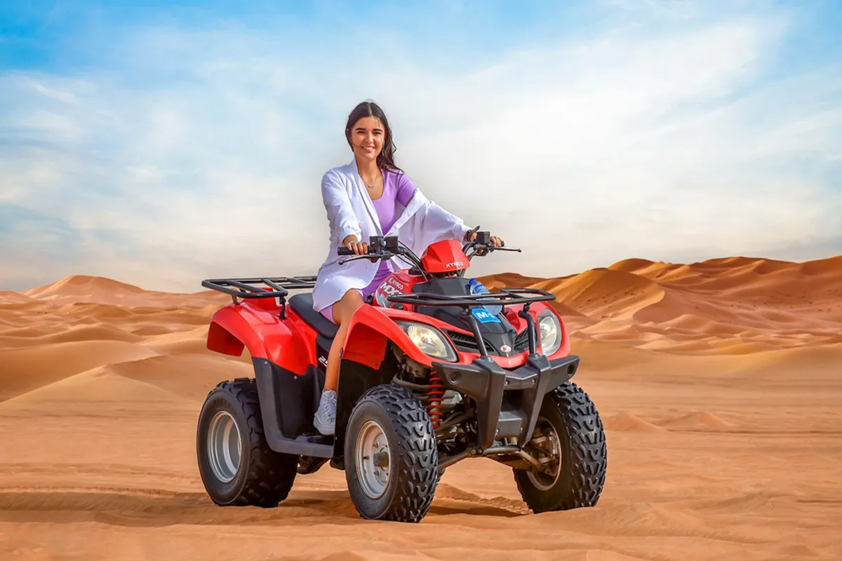 Quad bike 5 hour desert safari Hurghada