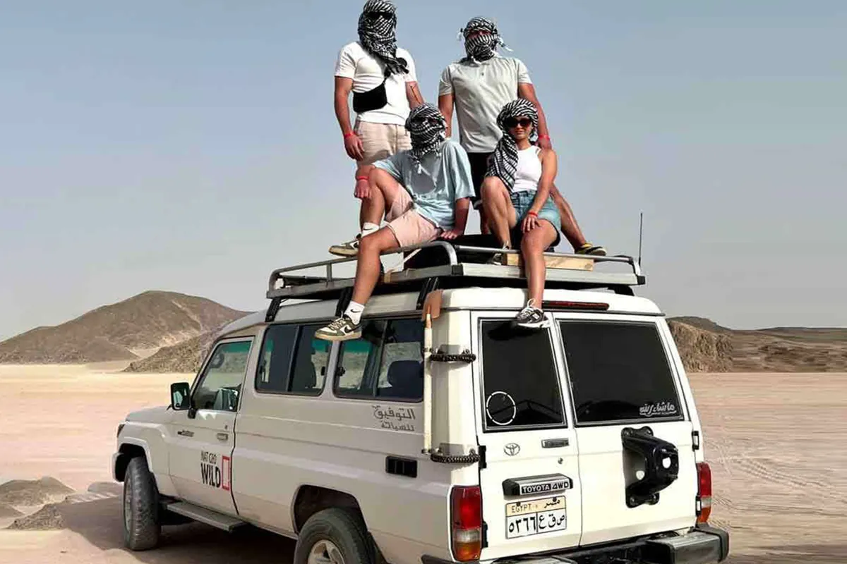 Jeep safari desert tour Hurghada adventure